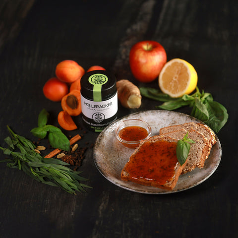 Marmelade mit Estragon Geschmack
