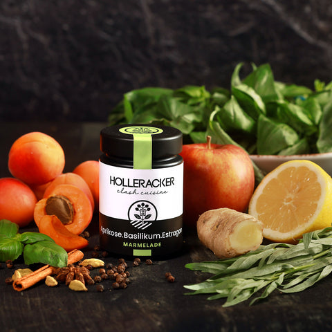 Marmelade mit Basilikum