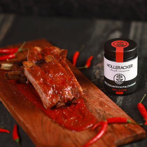 Grillsoße mit Sauerkirsche